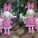 Thỏ Mimi tăng size 40cm – Thú bông len Meimy Handmade