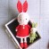 Thỏ Mimi tăng size 50cm – Thú bông len Meimy Handmade
